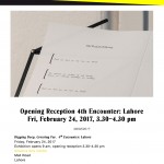 February 24 2017 – Exhibition opening, Alhamra Arts Center, Lahore